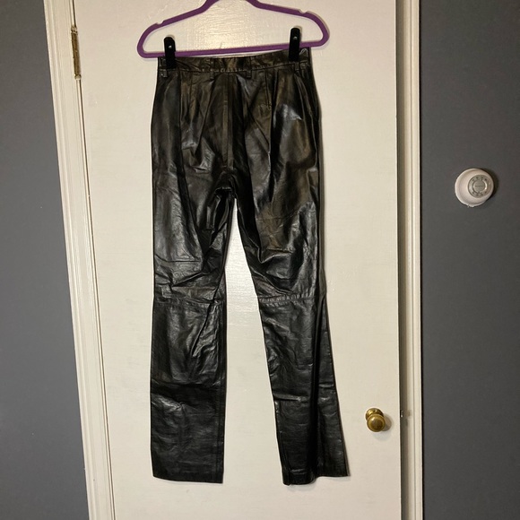 CHAIKEN & CAPONE Leather Pants - Picture 4 of 5